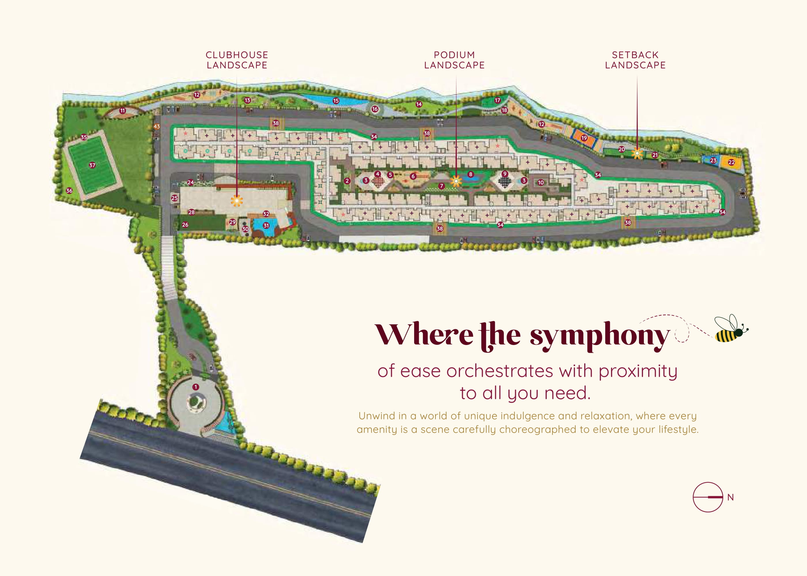 Sowparnika Euphoria Master Plan